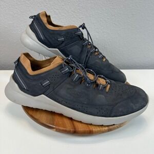 KEEN Highland Blue Leather Lace Up Lifestyle Sneakers Comfort Mens 15 1022245